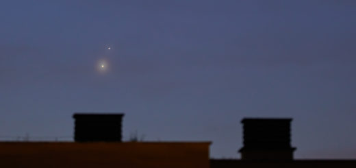 The Kiss between Venus and Jupiter 2023: poster of the event.