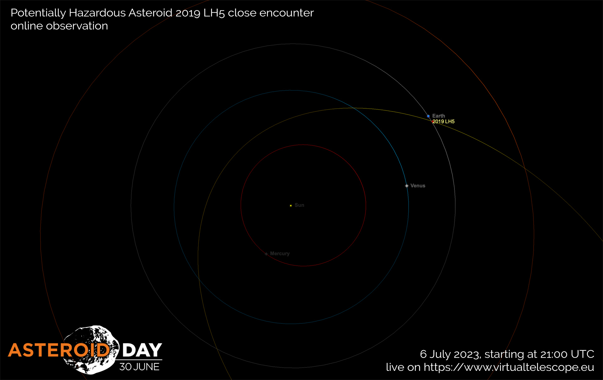 Asteroid Day 2023: online event.