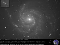 Supernova SN 2023ixf in Messier 101. 6 June 2023.
