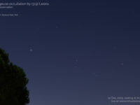 Betelgeuse occultation by (319) Leona: poster of the event