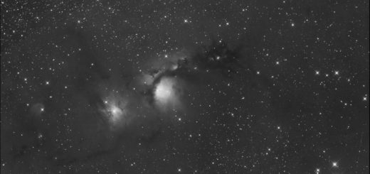 The Messier 78 nebula: 15 Jan. 2024.