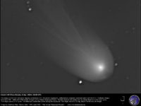Comet 12P/Pons-Brooks, close-up on the inner coma with wavelet analysis: 6 Apr. 2024.