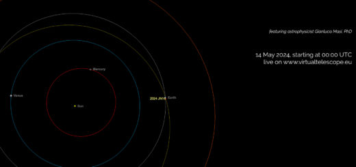 Near-Earth asteroid 2024 JN16: poster of the event.