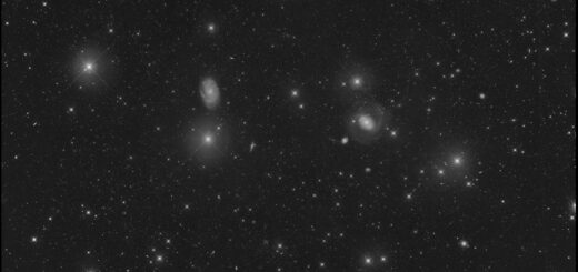 NGC 4156 (with SN 2025bvm, NGC 4151 and NGC 4145.