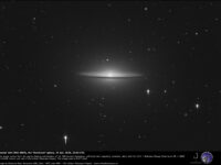 Messier 104, the “Sombrero” galaxy, also known as NGC 4594. 24 Apr. 2025.