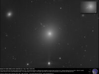 Messier 87 and its relativistic jet. 18 Apr. 2025.