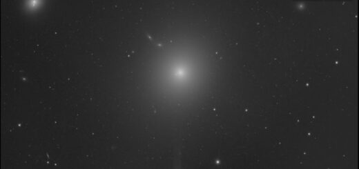 Messier 87 and its relativistic jet. 18 Apr. 2025.