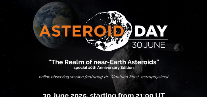 Asteroid Day 2025: poster of the event.