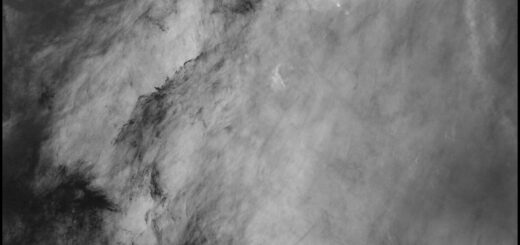 IC 5070, the “Pelican" emission nebula: H-alpha image.