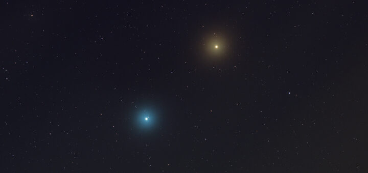 The Mars-Regulus conjunction: poster of the event,