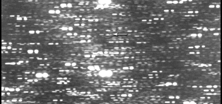 The interstellar object 3I/ATLAS = C/2025 N1 (ATLAS), imaged on 2 July 2025.