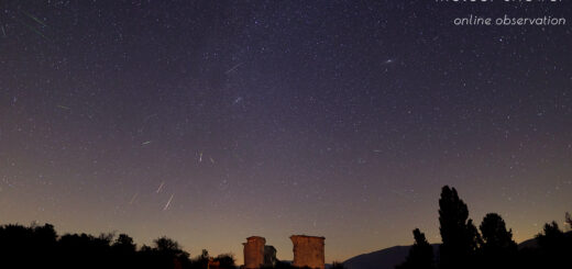 Perseids 2025: poster of the event.