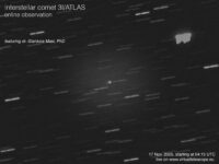 Interstellar comet 3I/Atlas: online observation.