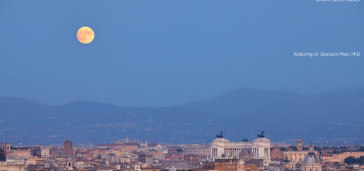 The Beaver full Moon 2025, the largest Supermoon of the year - poster of the event.