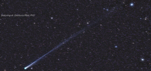 Comets C/2025 A6 Lemmon and C/2025 R2 SWAN: poster of the event.