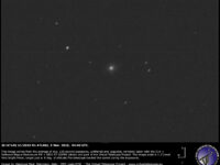The interstellar comet 3I/ATLAS, imaged on 5 Nov. 2025.