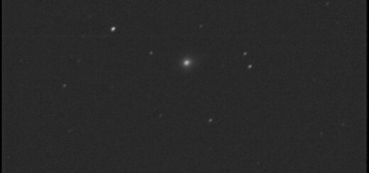 The interstellar comet 3I/ATLAS, imaged on 5 Nov. 2025.
