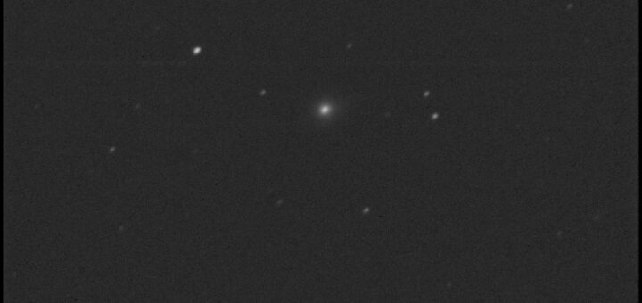 The interstellar comet 3I/ATLAS, imaged on 5 Nov. 2025.
