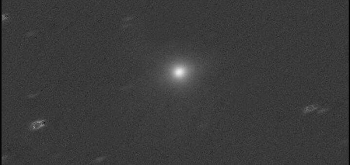 The interstellar comet 3I/ATLAS, imaged on 6 Nov. 2025.