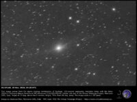 The interstellar comet 3I/ATLAS, imaged on 10 Nov. 2025.