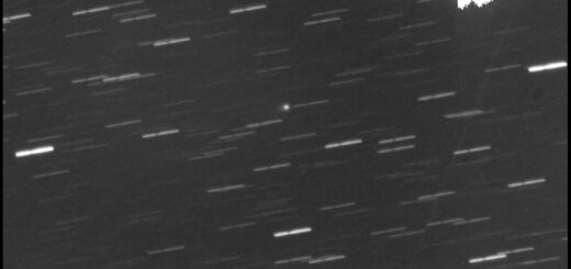 The interstellar comet 3I/ATLAS, imaged on 24 August. 2025.