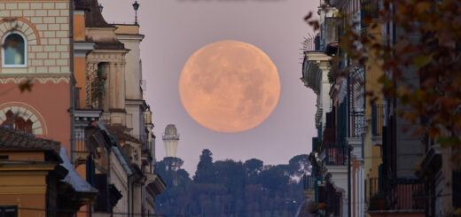 The Cold Supermoon 2025: visual.