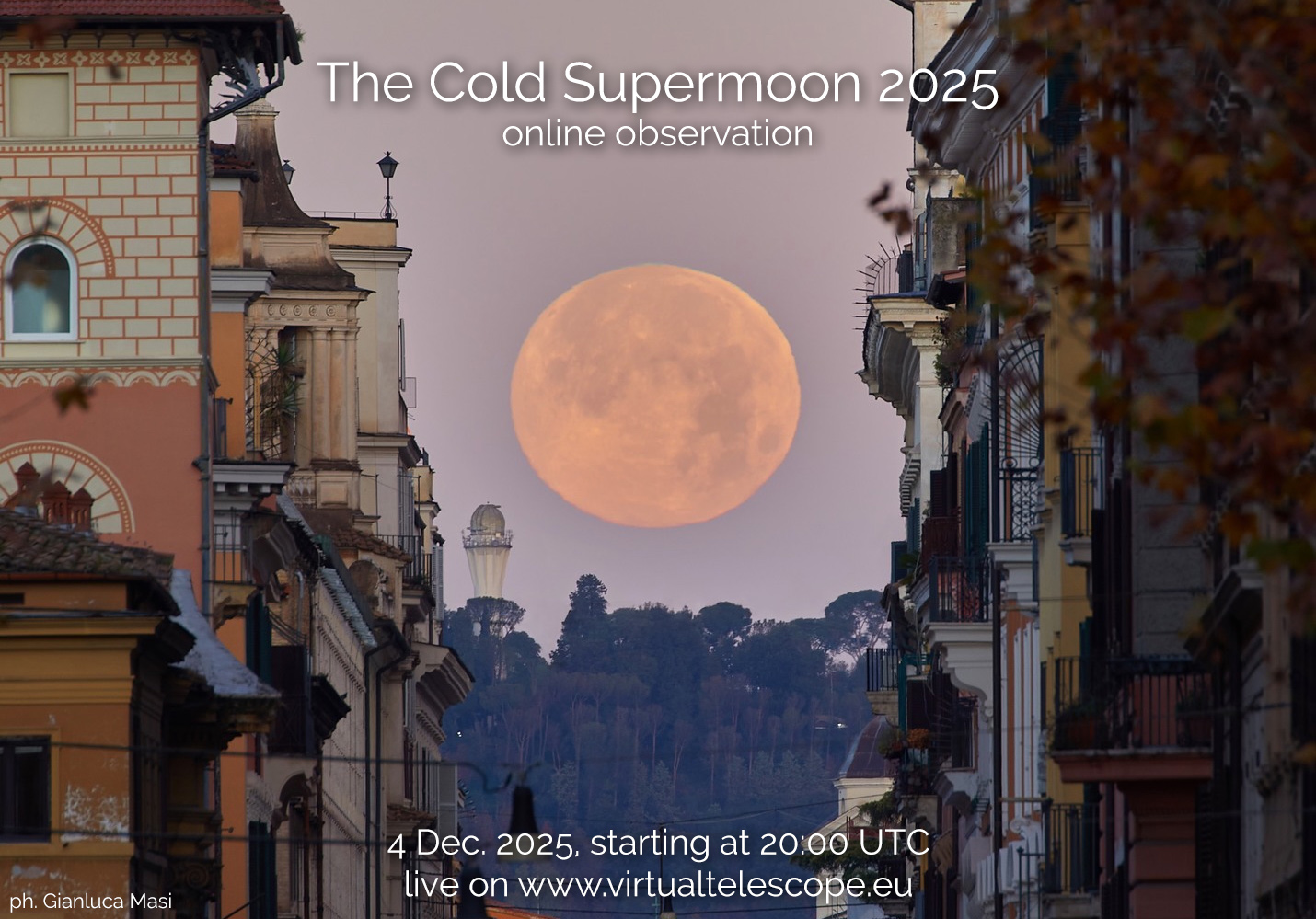 The Cold Supermoon 2025: visual.