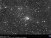 The “Hubble’s Variable Nebula”, NGC 2261: 11 Jan. 2026.