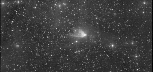 The “Hubble’s Variable Nebula”, NGC 2261: 11 Jan. 2026.