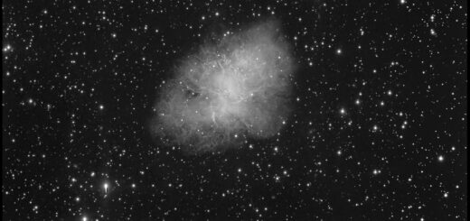 Messier 1, the iconic "Crab Nebula” (NGC 1952).