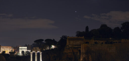 The Moon, Venus 6 Jupiter: poster of the event.