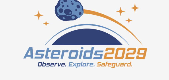 Logo con tagline di Asteroids2029