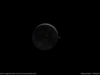 Fig. 5. Eclissi solare del 12 agosto 20026: simulazione della fase massima da Torino.